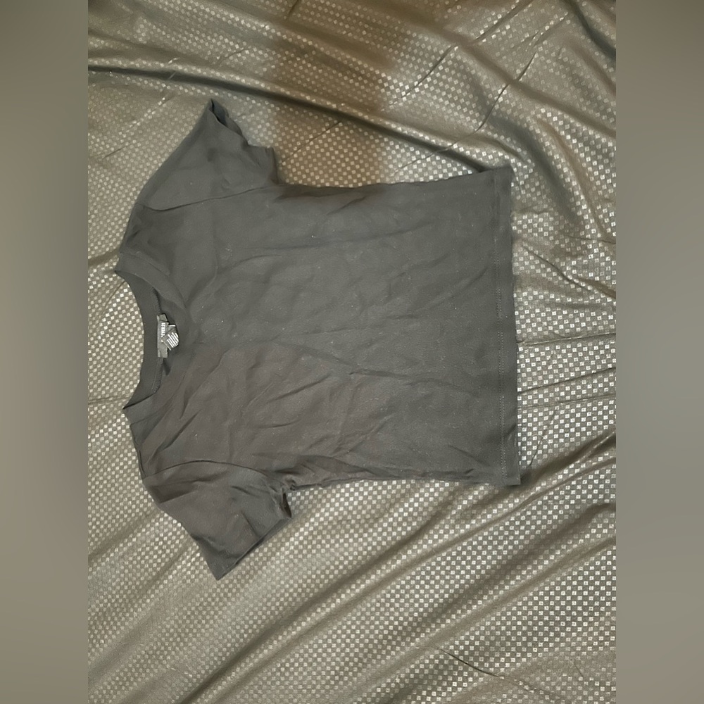 forever 21 size small black crop top